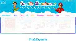 Desktop Screenshot of famillemusulmane.com